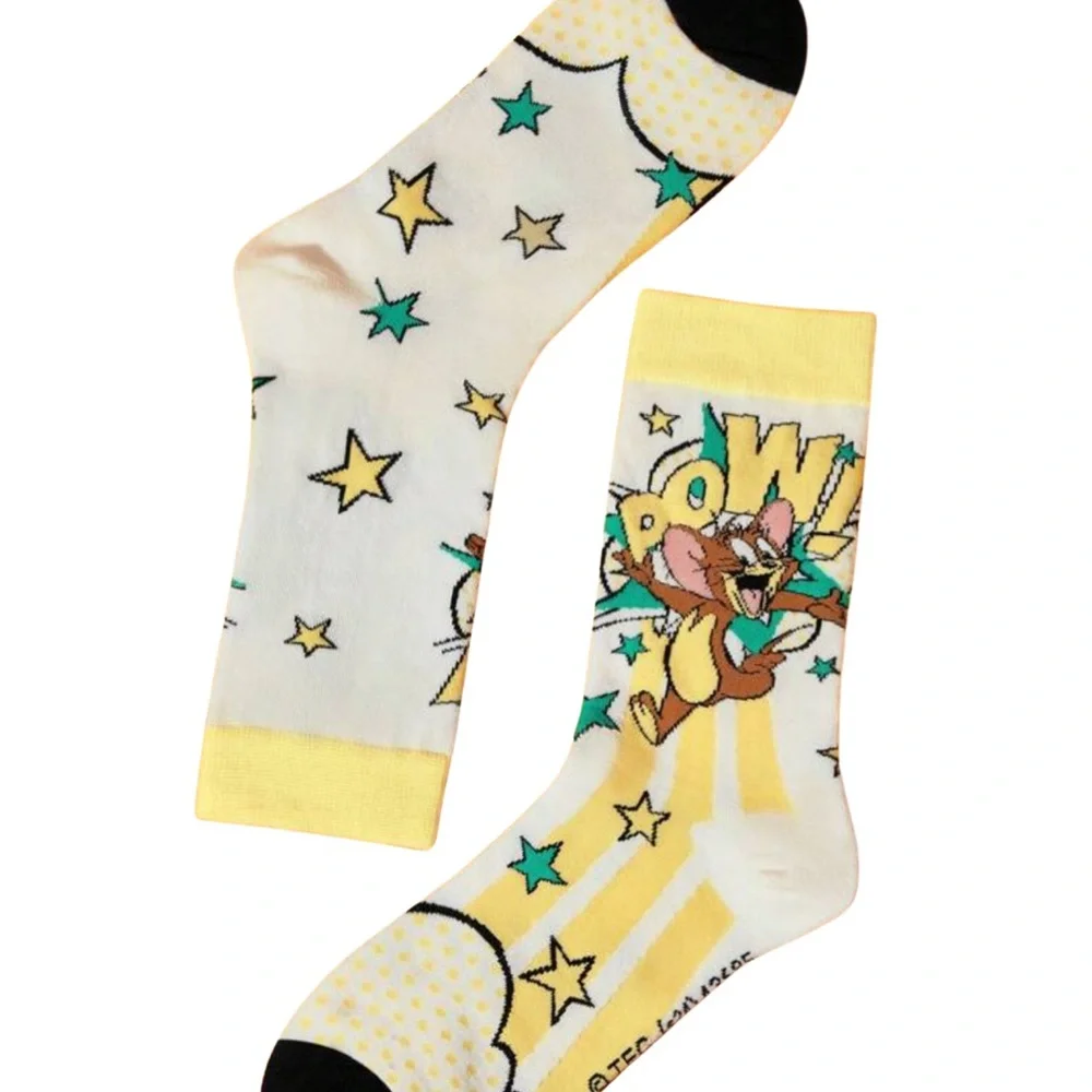 •Jerry the Mouse• Graphic All Over Unisex Socks 3 for $21